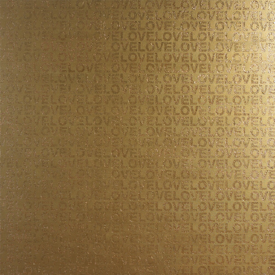 Gold in Love, 2007 Propene, mixed materials 150 x 150 cm